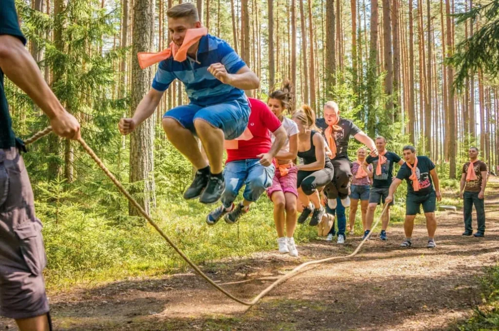 Гигантская скакалка в аренду