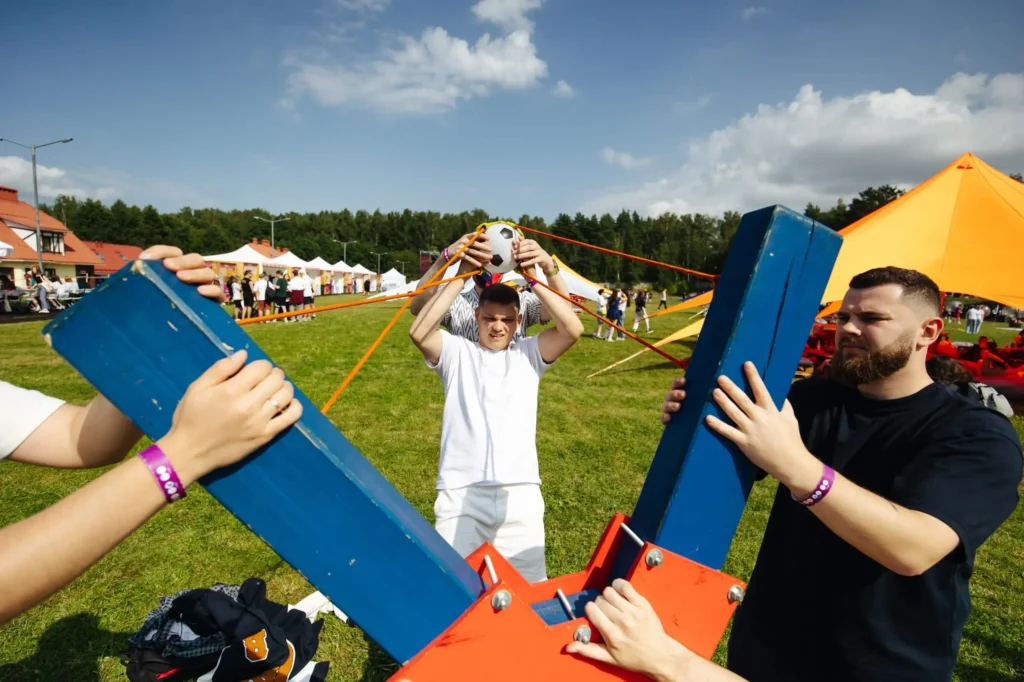 Командная рогатка в аренду