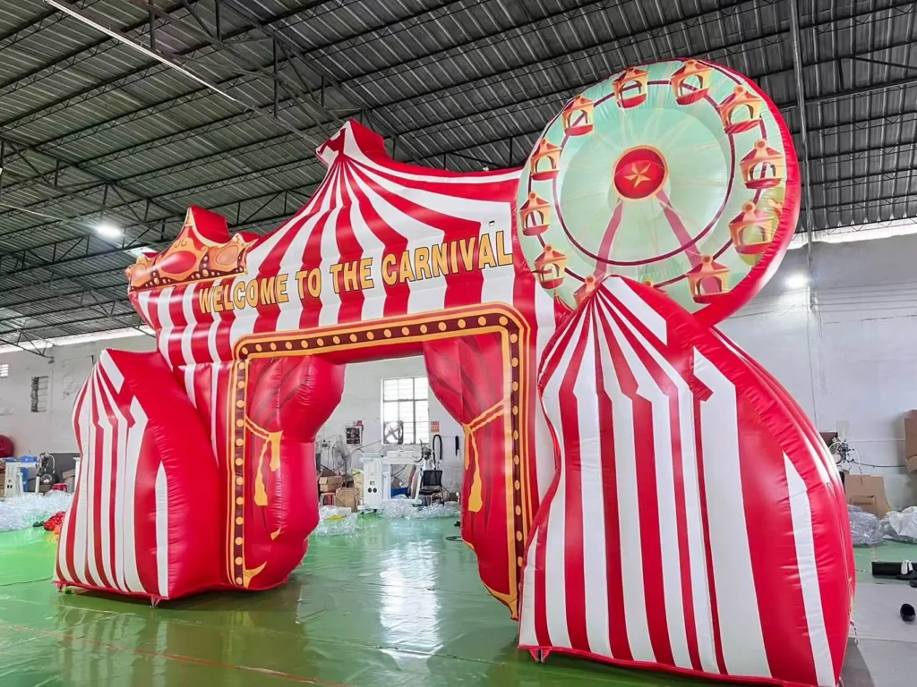 Арка «Карнавал» надувная в аренду
