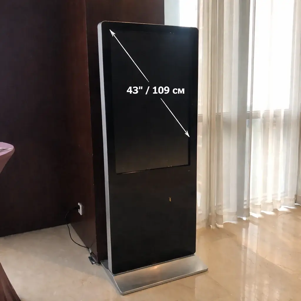 Сенсорная панель 43 дюйма в аренду